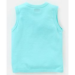 Babyhug 100% Cotton Heart Print Vests Pack of 5 - Multicolor