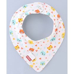 Babyhug Drool Bibs Pack of 5 - Multicolor