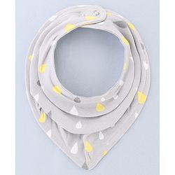 Babyhug Drool Bibs Pack of 5 - Multicolor