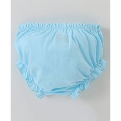 Babyhug 100% Cotton Bloomers Strawberry & Pear Print Pack of 7- Blue & Green