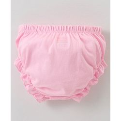 Babyhug 100% Cotton Bloomers Strawberry & Pear Print Pack of 7- Blue & Green