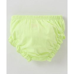 Babyhug 100% Cotton Bloomers Strawberry & Pear Print Pack of 7- Blue & Green