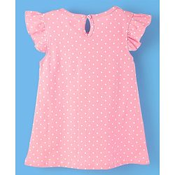 Babyhug Flutter Sleeves Nighty Kitten Print Pack of 2 - Blue