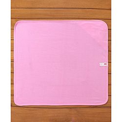 Babyhug Knit Terry Embroidered Hooded Towel Kitten Face Print - Pine