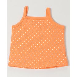 Babyhug 100% Cotton Antibacterial Dot & Orange print Slips Pack of 3 - Multicolor