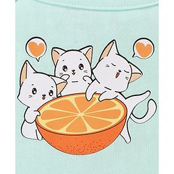 Babyhug 100% Cotton Antibacterial Dot & Orange print Slips Pack of 3 - Multicolor