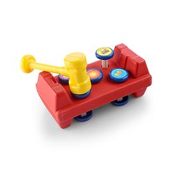 Babyhug Mini Activity Bench Hammer Toy - Multicolour