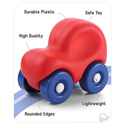 Babyhug Mini Truck Play Vehicle - Red & Blue