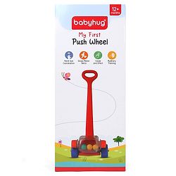 Babyhug My First Push Wheel - Multicolour