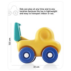 Babyhug Mini Truck Play Vehicle - Yellow & Blue