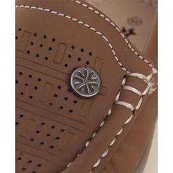Cute Walk by Babyhug Slip On Formal Shoes - Brown