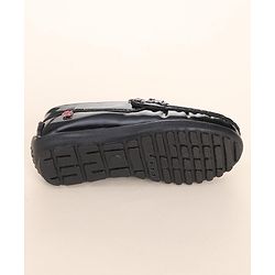 Cute Walk by Babyhug Slip On Party Wear Shoes - Black