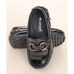 Cute Walk by Babyhug Slip On Party Wear Shoes - Black