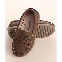 Cute Walk by Babyhug Slip on Formal Loafer Shoes - Brown