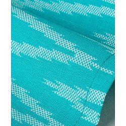 Babyhug Woven Full Sleeves Kurta & Dhoti Set Geometric Pattern Print - Blue & Off White