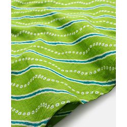 Babyhug Cotton Full Sleeves Kurta & Dhoti Set Bandhani Print - Green