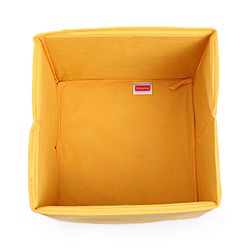 Babyhug  Foldable Storage Box With Lid Theme Park - Yellow