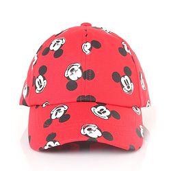 Babyhug Cotton Disney Mickey Mouse Printed Red Pro - Diameter 14cm