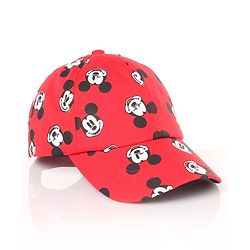 Babyhug Cotton Disney Mickey Mouse Printed Red Pro - Diameter 14cm