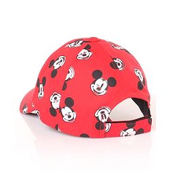 Babyhug Cotton Disney Mickey Mouse Printed Red Pro - Diameter 14cm