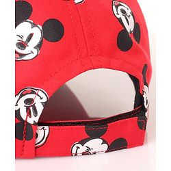 Babyhug Cotton Disney Mickey Mouse Printed Red Pro - Diameter 14cm
