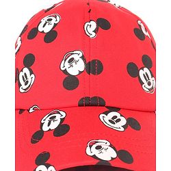 Babyhug Cotton Disney Mickey Mouse Printed Red Pro - Diameter 14cm