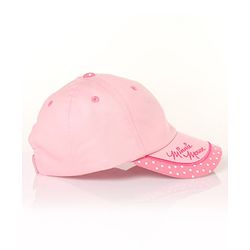 Babyhug Cotton Disney Minnie Mouse  Printed  Baseball Cap Pink - Circumference 54 cm