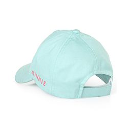 Babyhug Cotton Disney Minnie Mouse Print Baseball Cap Mint Green - Circmference 53 cm