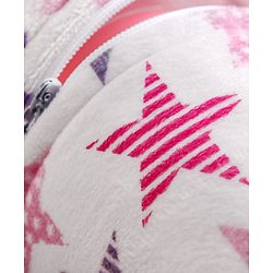 Babyhug Feeding Bottle Cover with Zip Star Print Pink - 330 ml
