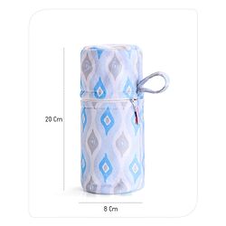 Babyhug Feeding Bottle Cover with Zip Star Print Pink - Fits Upto 280 ml Bottle