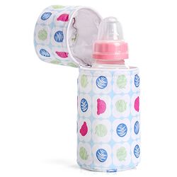 Babyhug Feeding Bottle Cover with Zip Star Print Pack Of 2 Blue   - Fits Upto 330 ml Each