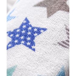 Babyhug Feeding Bottle Cover with Zip Star Print Pack Of 2 Blue   - Fits Upto 330 ml Each