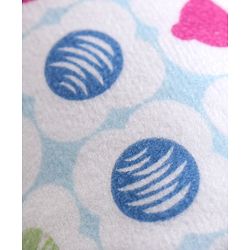 Babyhug Feeding Bottle Cover with Zip Star Print Pack Of 2 Blue   - Fits Upto 330 ml Each