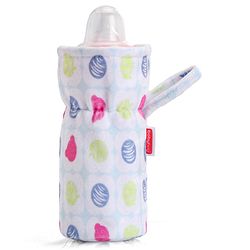 Babyhug Feeding Bottle Cover Star Print Pack of 2 Blue - Fits upto 260 ml Each