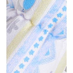 Babyhug Feeding Bottle Cover Star Print Pack of 2 Blue - Fits Upto 200 ml Bottle
