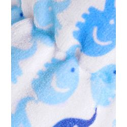 Babyhug Feeding Bottle Cover Star Print Pack of 2 Blue - Fits Upto 200 ml Bottle