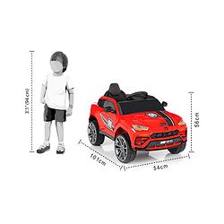 Babyhug Battery Operated Electrical Suv Ride On Jeep With Remote Control Music & Lights - Red
