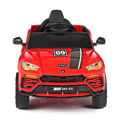 Babyhug Battery Operated Electrical Suv Ride On Jeep With Remote Control Music & Lights - Red