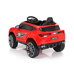 Babyhug Battery Operated Electrical Suv Ride On Jeep With Remote Control Music & Lights - Red