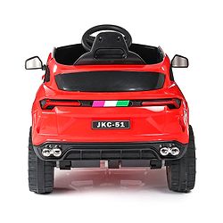 Babyhug Battery Operated Electrical Suv Ride On Jeep With Remote Control Music & Lights - Red