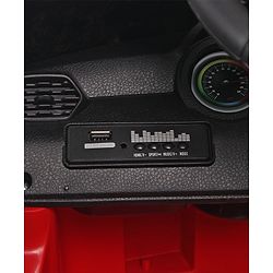 Babyhug Battery Operated Electrical Suv Ride On Jeep With Remote Control Music & Lights - Red