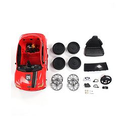 Babyhug Battery Operated Electrical Suv Ride On Jeep With Remote Control Music & Lights - Red