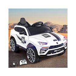 Babyhug Battery Operated Electrical Suv Ride On Jeep With Remote Control Music & Lights - Red