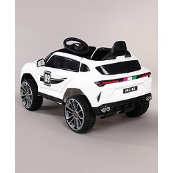 Babyhug Battery Operated Electrical Suv Ride On Jeep With Remote Control Music & Lights - Red