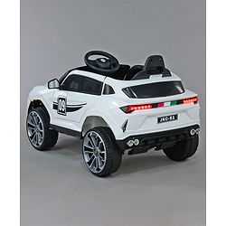 Babyhug Battery Operated Electrical Suv Ride On Jeep With Remote Control Music & Lights - Red