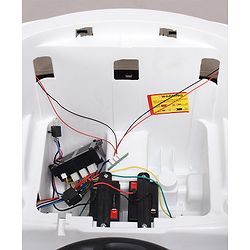 Babyhug Battery Operated Electrical Suv Ride On Jeep With Remote Control Music & Lights - Red