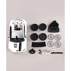 Babyhug Battery Operated Electrical Suv Ride On Jeep With Remote Control Music & Lights - Red