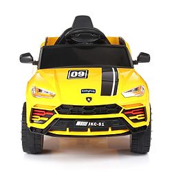 Babyhug Battery Operated Electrical Suv Ride On Jeep With Remote Control Music & Lights - Red