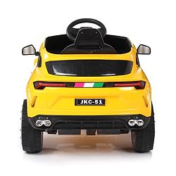 Babyhug Battery Operated Electrical Suv Ride On Jeep With Remote Control Music & Lights - Red