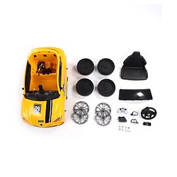 Babyhug Battery Operated Electrical Suv Ride On Jeep With Remote Control Music & Lights - Red